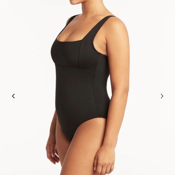 NWT Sea Level Swim Eco Essentials Square Neck One
Piece - Picture 3 of 7